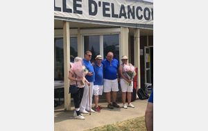 Remise des médailles à Jean-René et Jean-Luc