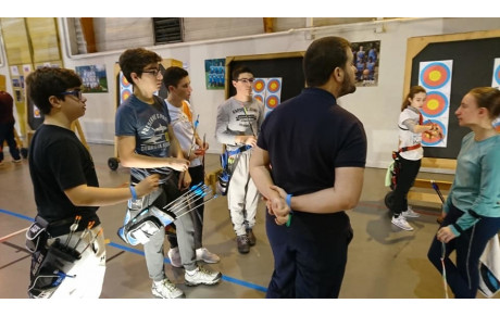 Notre jeune Vincent au stage régional jeunes