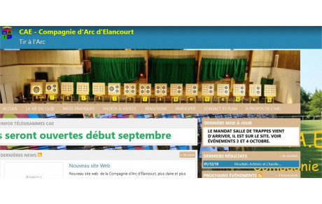 Nouveau site Web