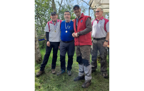 Patrick Champion Départemental Tir Nature à Villiers le Morhier