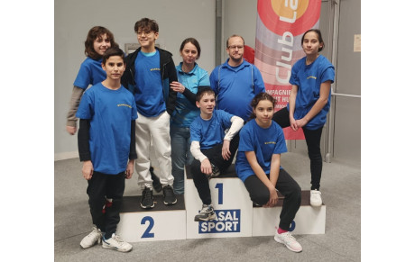 1ère sortie avec succès pour nos débutants à Rambouillet 