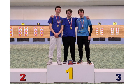 Championnat Régional à 18m Vincent en Or, Quentin en Bronze