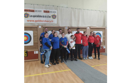 🏹 Bravo à nos débutants adultes pour leur première compétition !